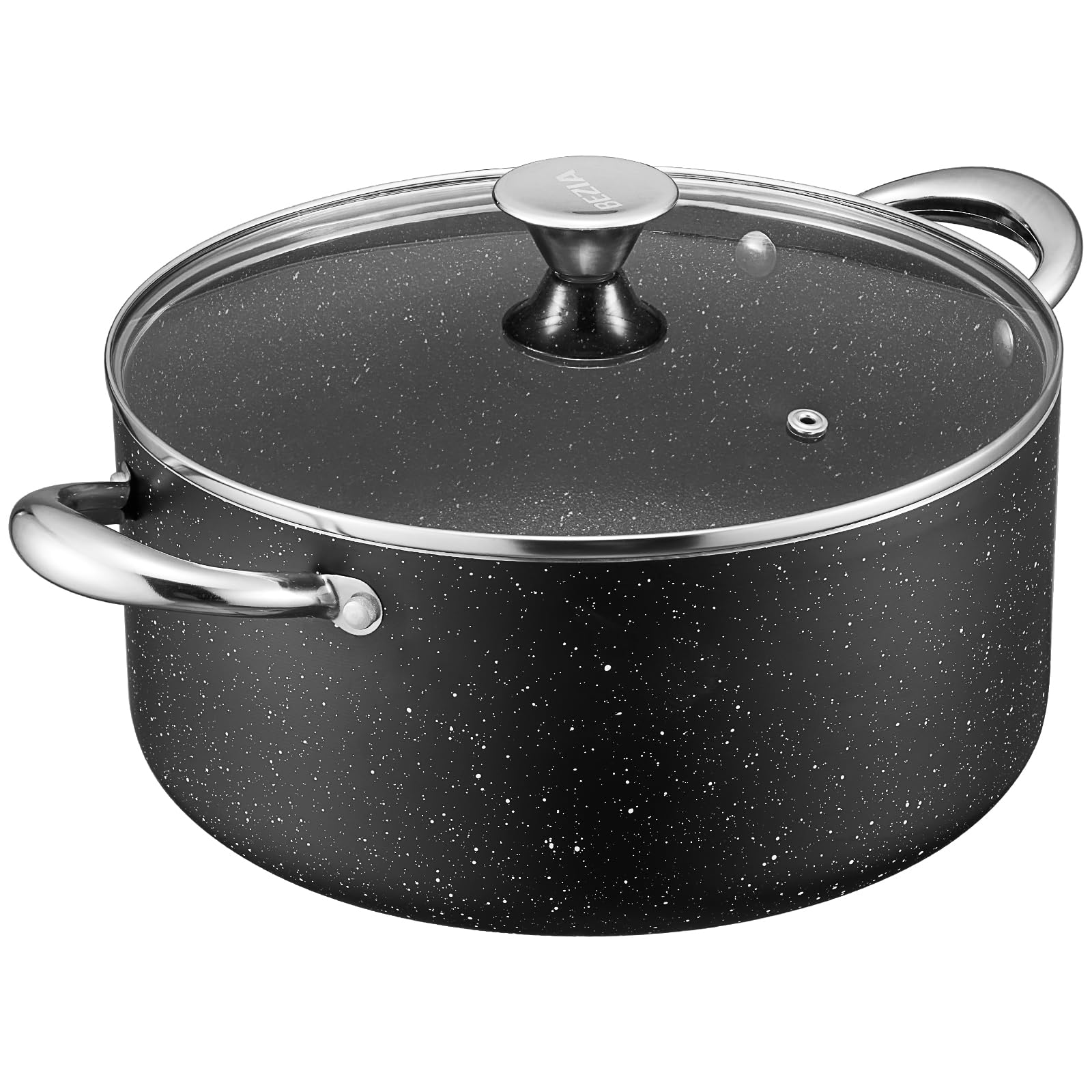 BEZIA marmite 10 Quart face avant montrant la capacité et le design