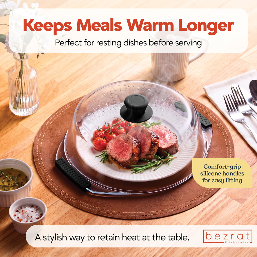 Bezrat bords en silicone, amortissent chocs et maintiennent le couvercle stable
