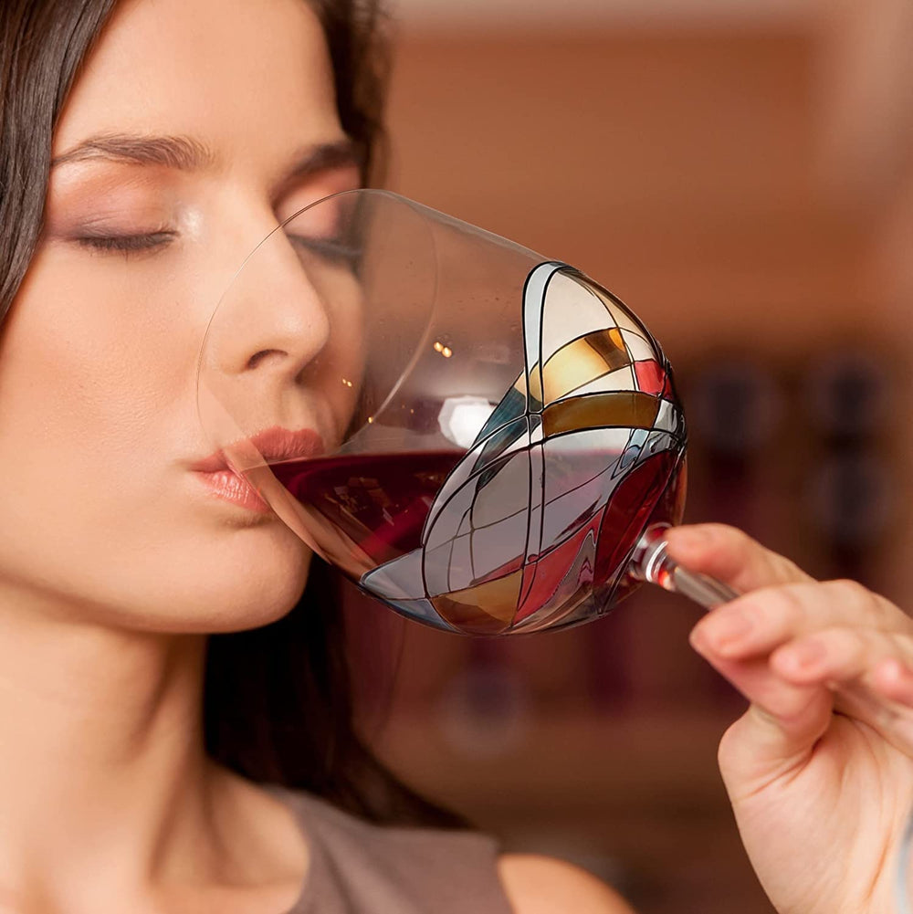 Bezrat verre tenu à la main illustrant prise ergonomique et confort