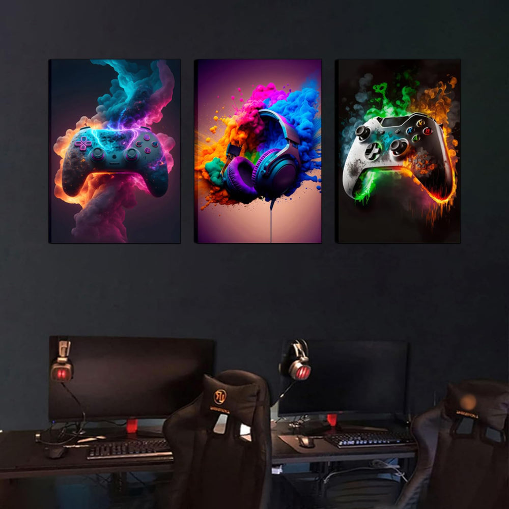 BGFCE coin jeu aménagé avec tableaux pour déco cohérente