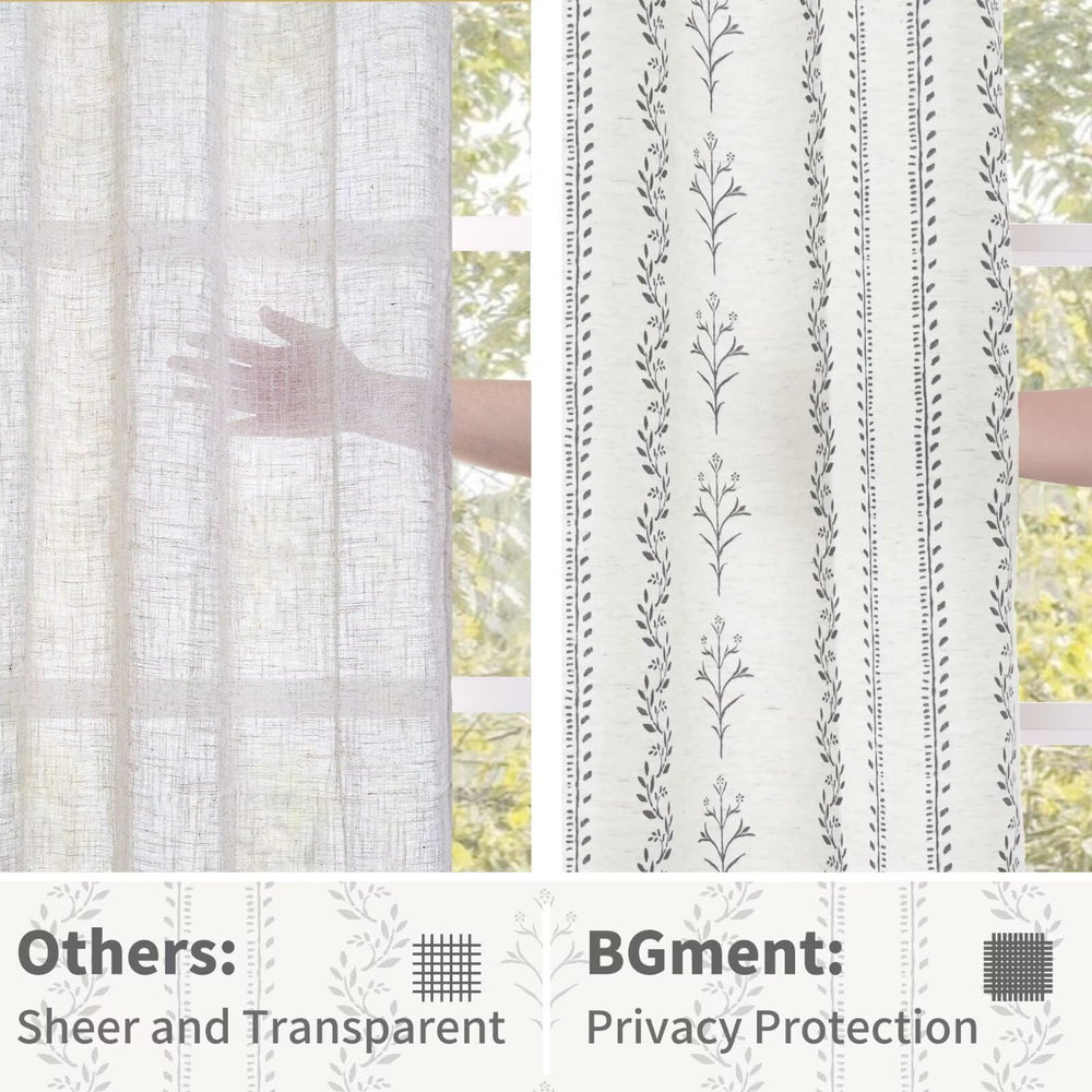 BGment motif feuilles imprimé ajoutant caractère et charme visuel