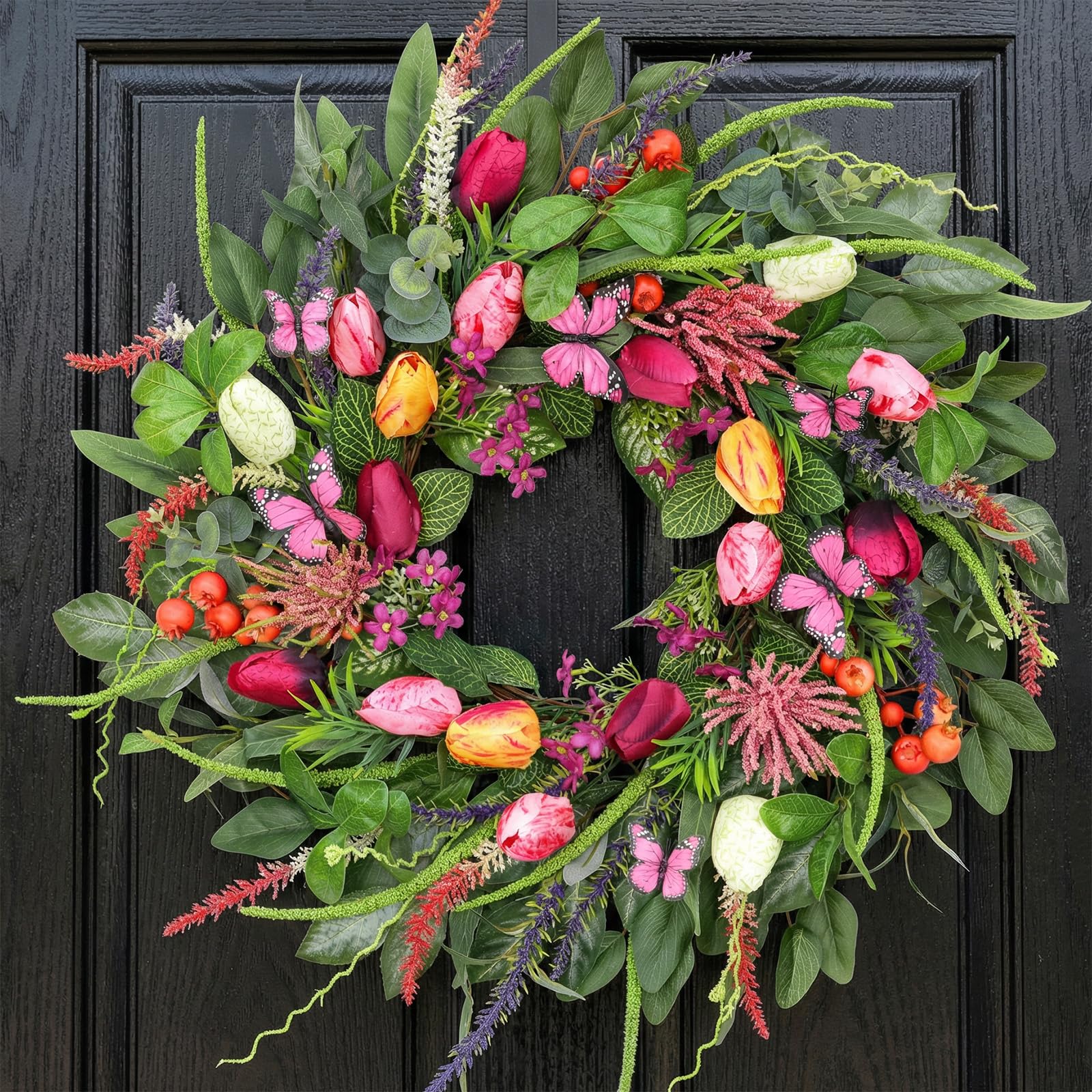 BHHDA couronne face porte montrant accueil vibrant