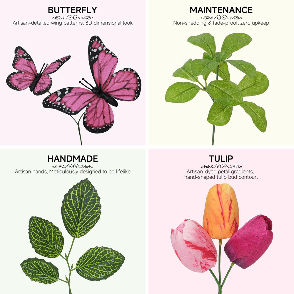 BHHDA gros plan papillon apportant fantaisie et contraste
