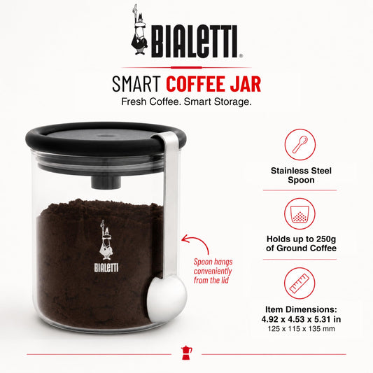 Bialetti couvercle avec joint en silicone garantissant une fermeture hermétique