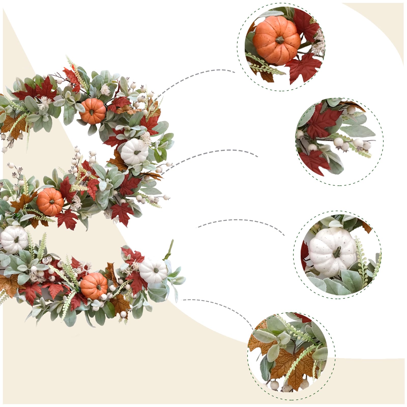 Bibelot gros plan feuilles réalistes mettant en valeur texture durable