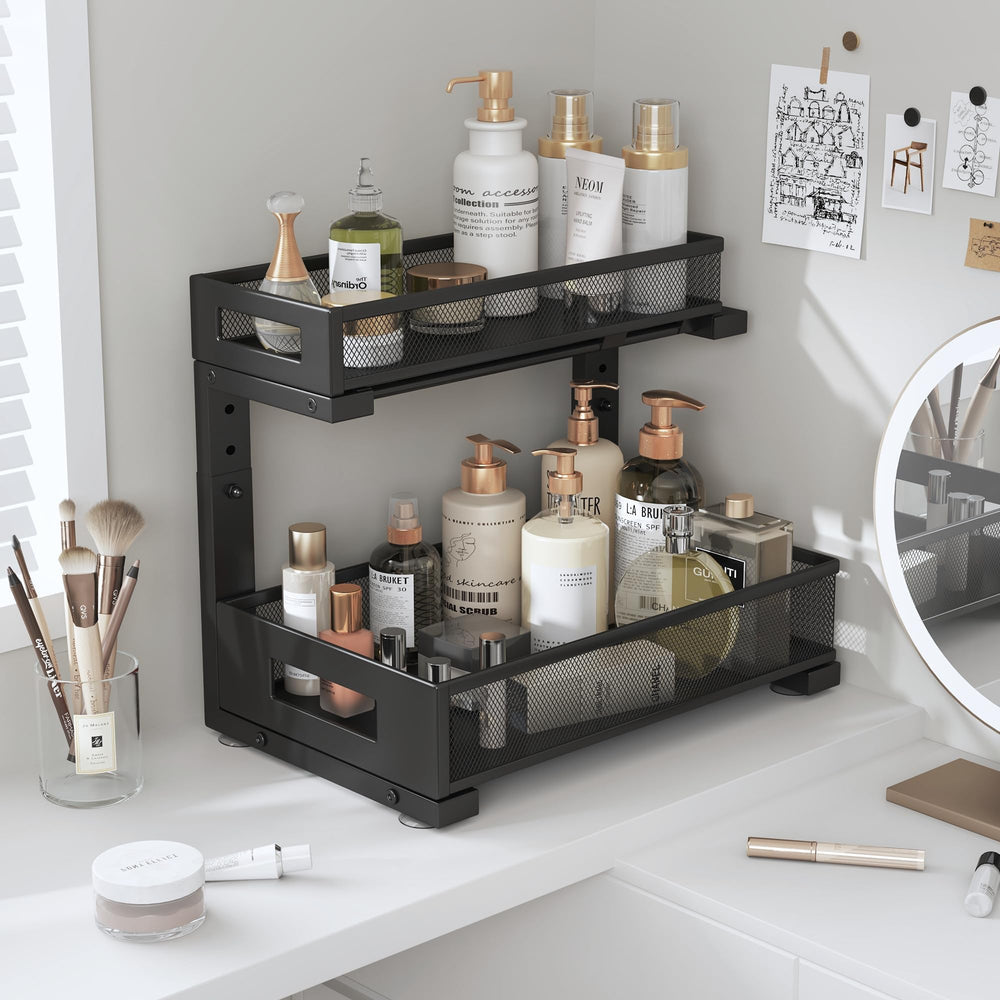 Biboraya mise en scène salle de bain montrant le design noir élégant pour une intégration esthétique