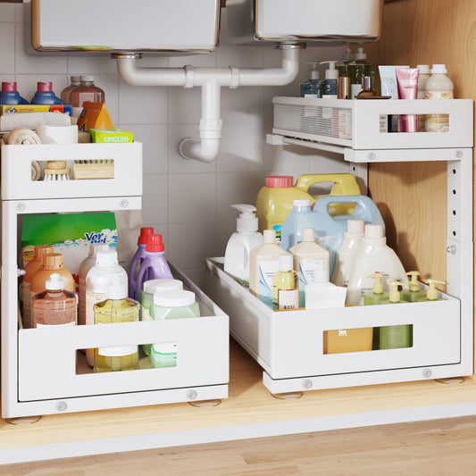 biboraya vue face lot de deux unités pour rangement efficace
