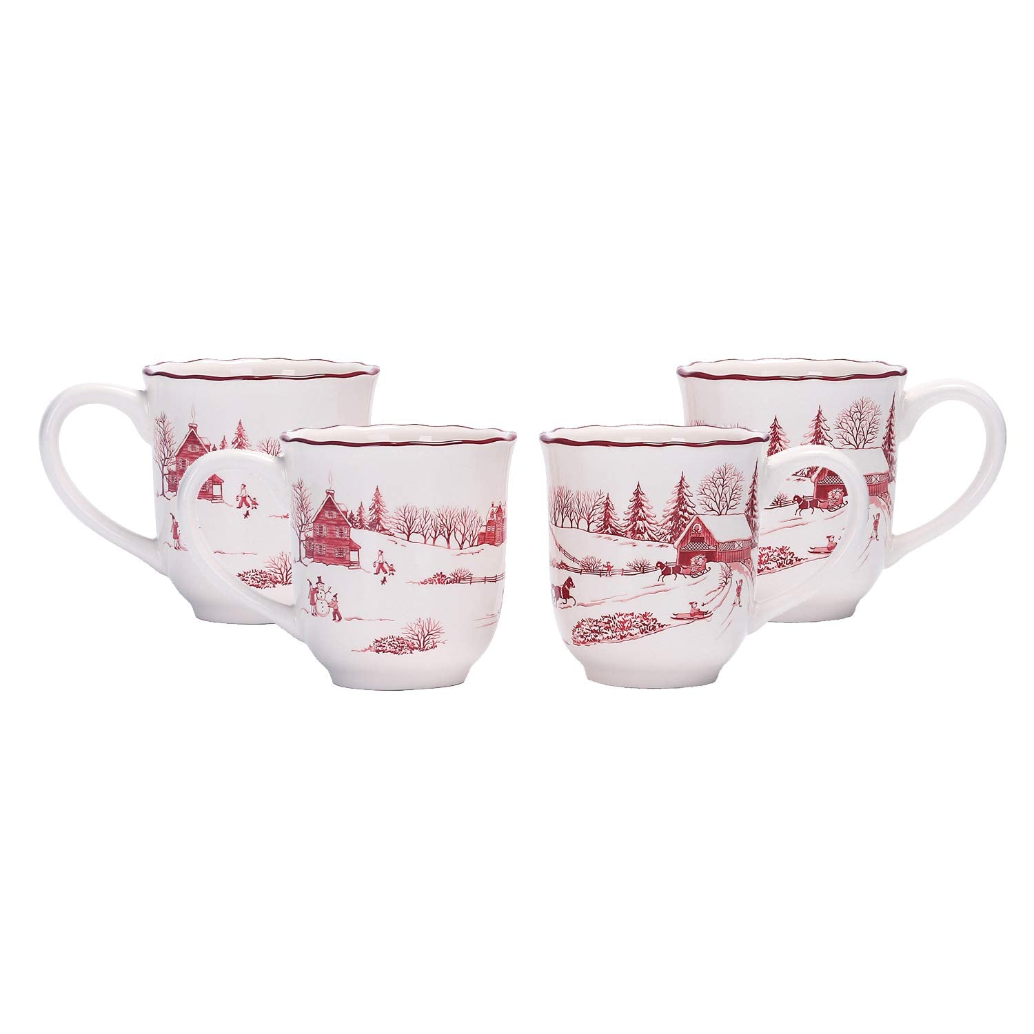 Bico mug avant packaging montrant l’ensemble et l’élégance festive