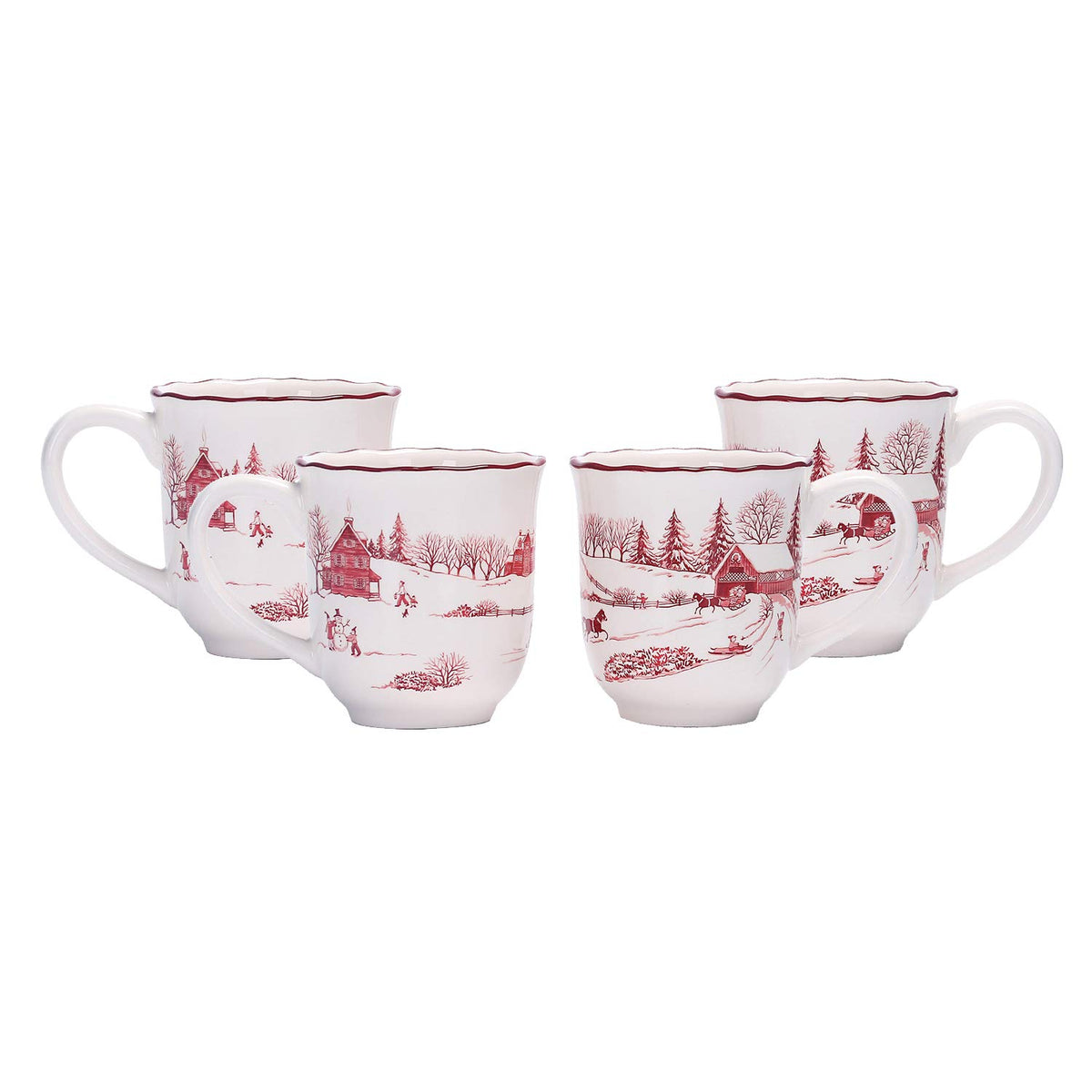 Bico mug avant packaging montrant l’ensemble et l’élégance festive