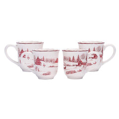 Bico mug avant packaging montrant l’ensemble et l’élégance festive