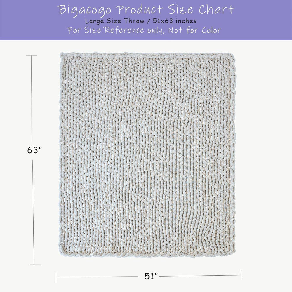 Bigacogo gros plan texture chenille, douceur visible et isolante