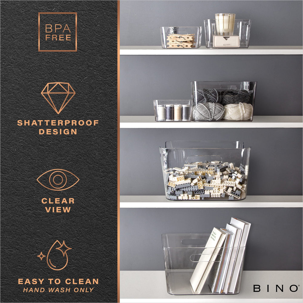BINO bacs empilés pour stockage compact et flexible