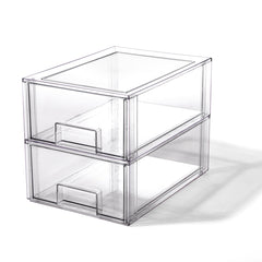 BINO tiroir empilable face avant montrant rangement visible et accès facile