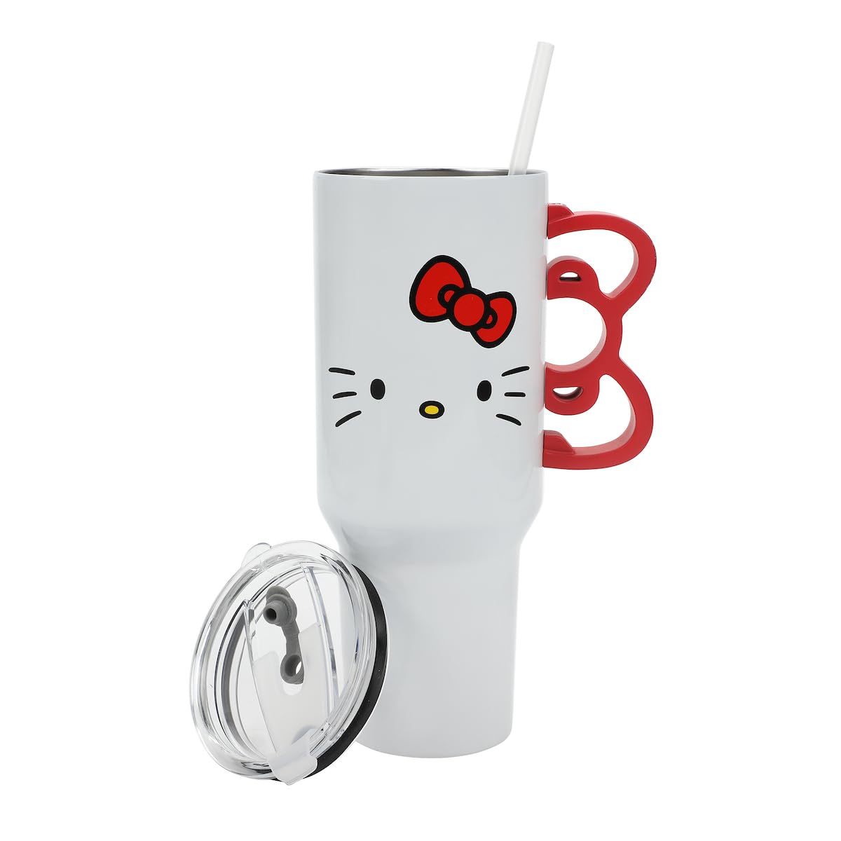 Bioworld finition graphique Hello Kitty sur fond blanc pour esthétique durable