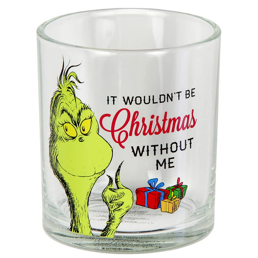 Bioworld verre Grinch gros plan sur impression nette et couleurs vives