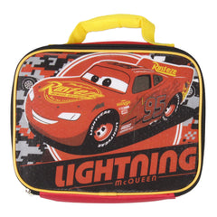 Bioworld boîte déjeuner Lightning McQueen extérieure, fermeture zippée sécurisée