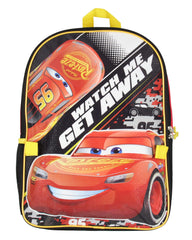 Bioworld sac à dos Lightning McQueen zoom sur l'impression, couleurs vives préservées