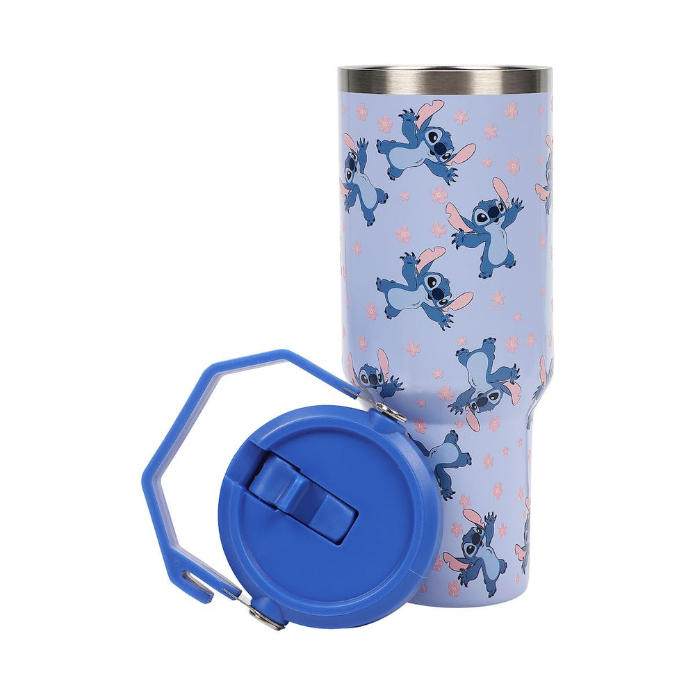Bioworld Lilo & Stitch comparaison d'échelle montrant la capacité 40 oz
