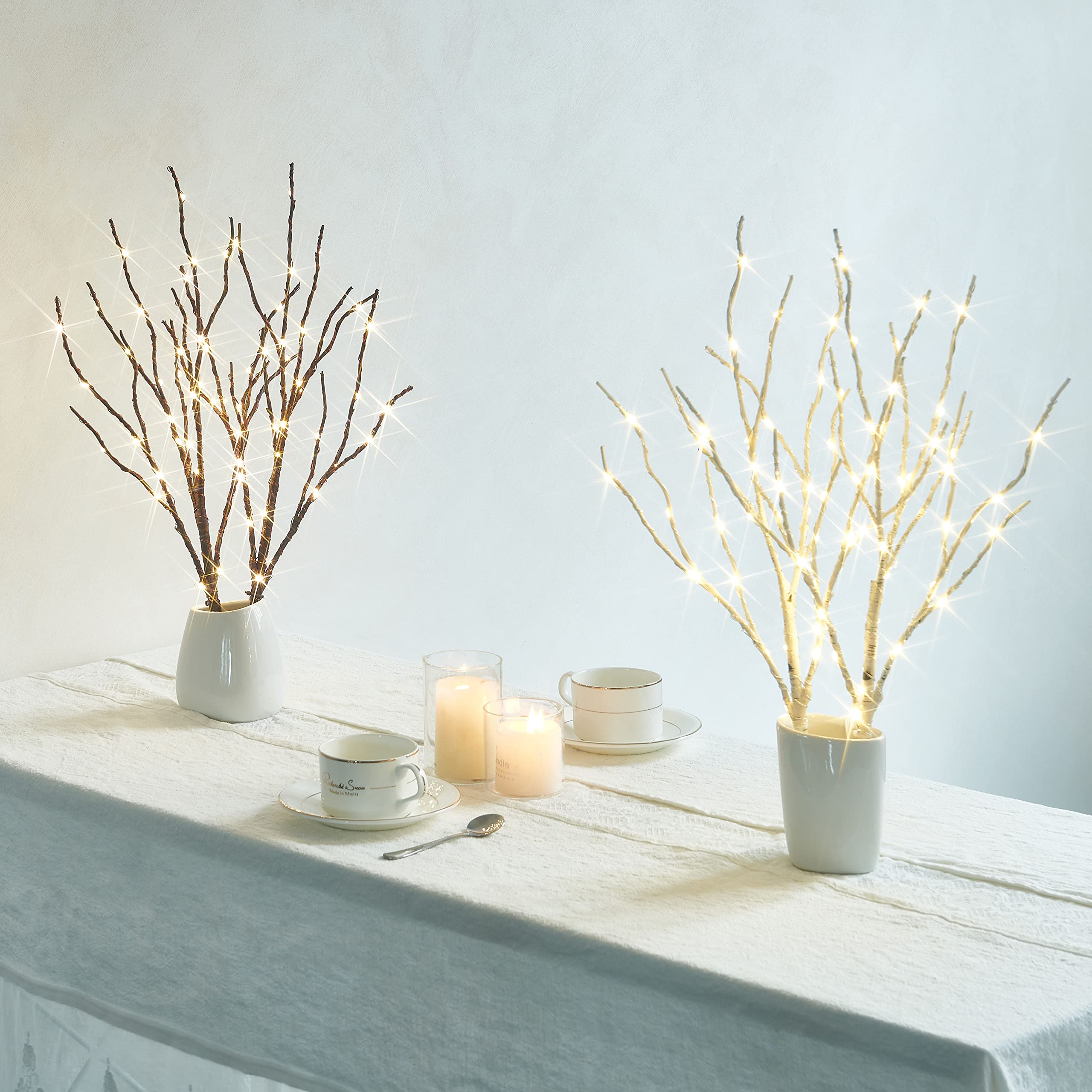 Birchlitland lumière blanc chaud diffusant une atmosphère douce et accueillante