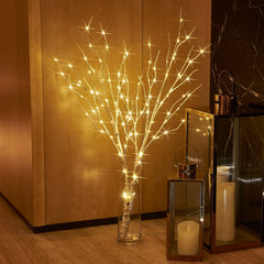 Birchlitland branche placée dans un vase décoratif pour centre de table