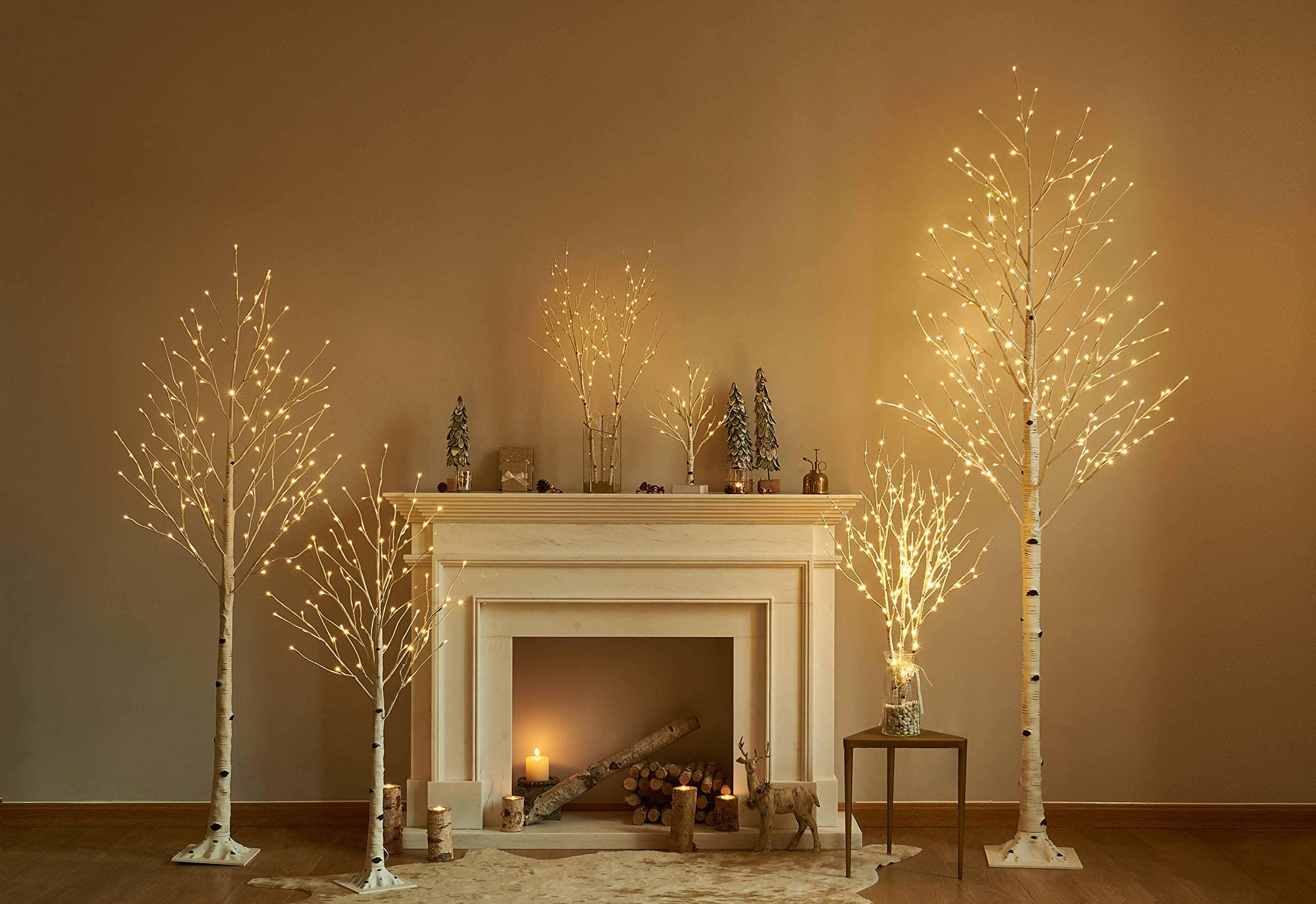 Birchlitland branche lumineuse sur un porche pour éclairage extérieur abrité