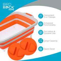 BIRDROCK HOME bac pleine hauteur utilisé comme panier de rinçage