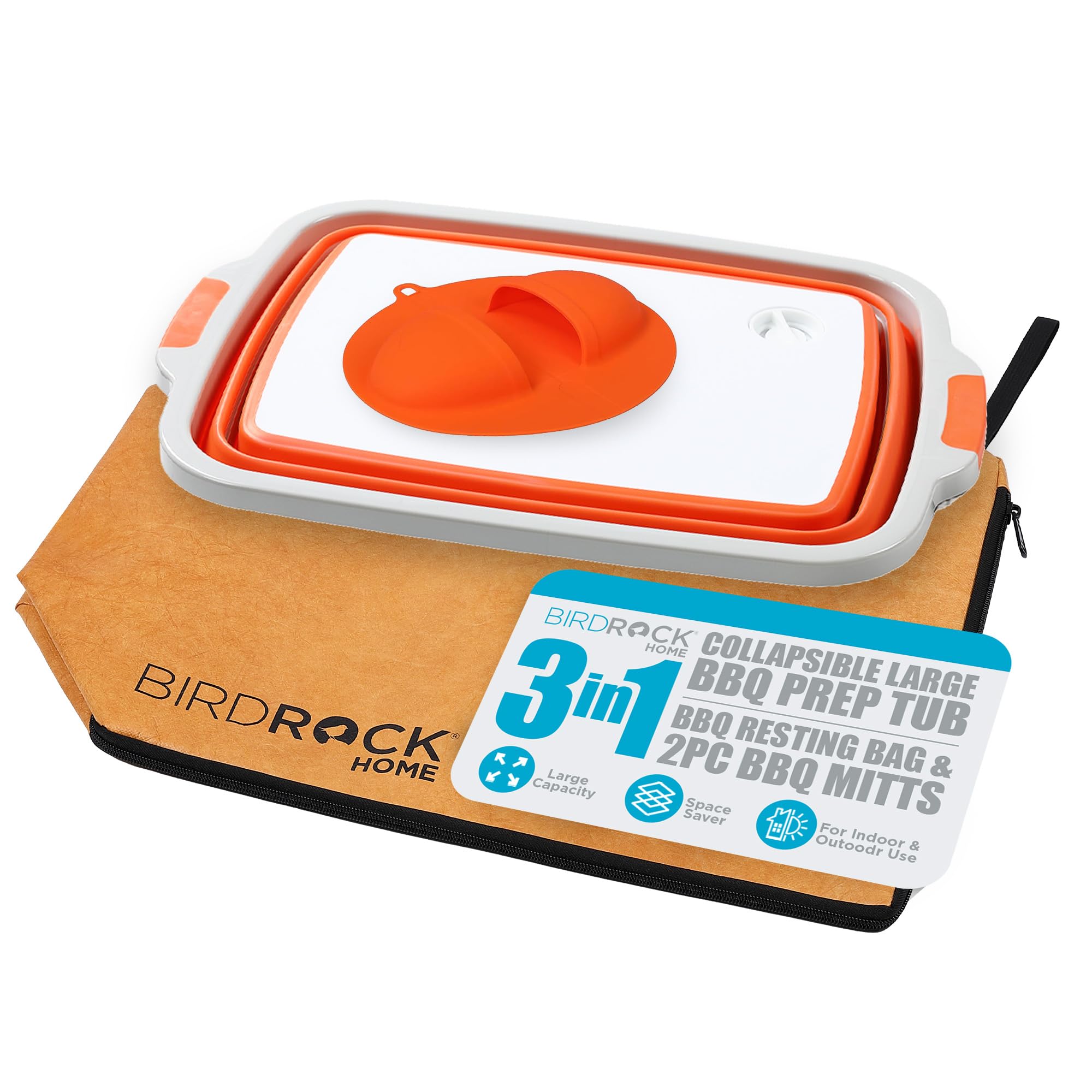 BIRDROCK HOME bol pliable positionné pour préparation rapide
