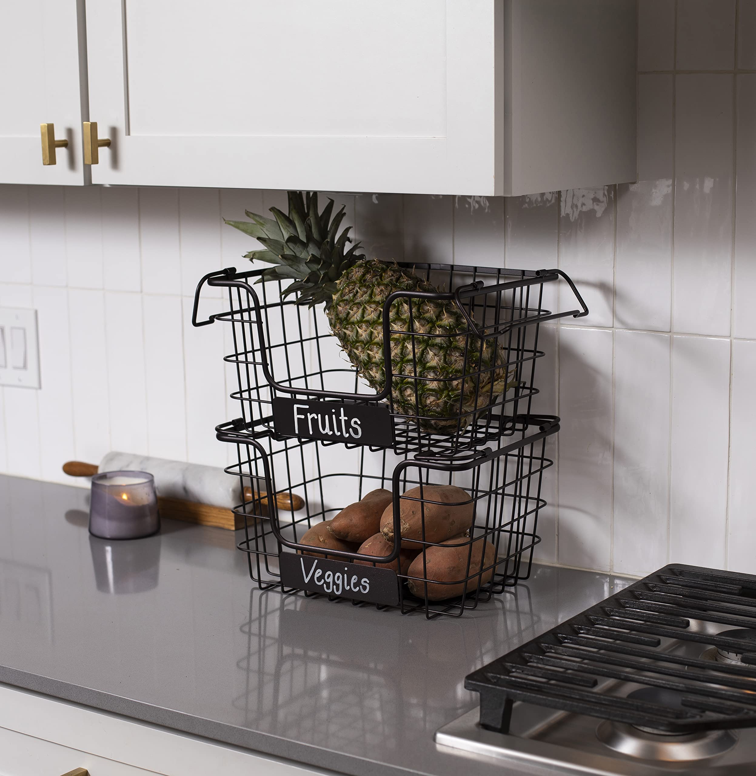 BIRDROCK HOME étiquette craie visible permettant personnalisation et identification rapide
