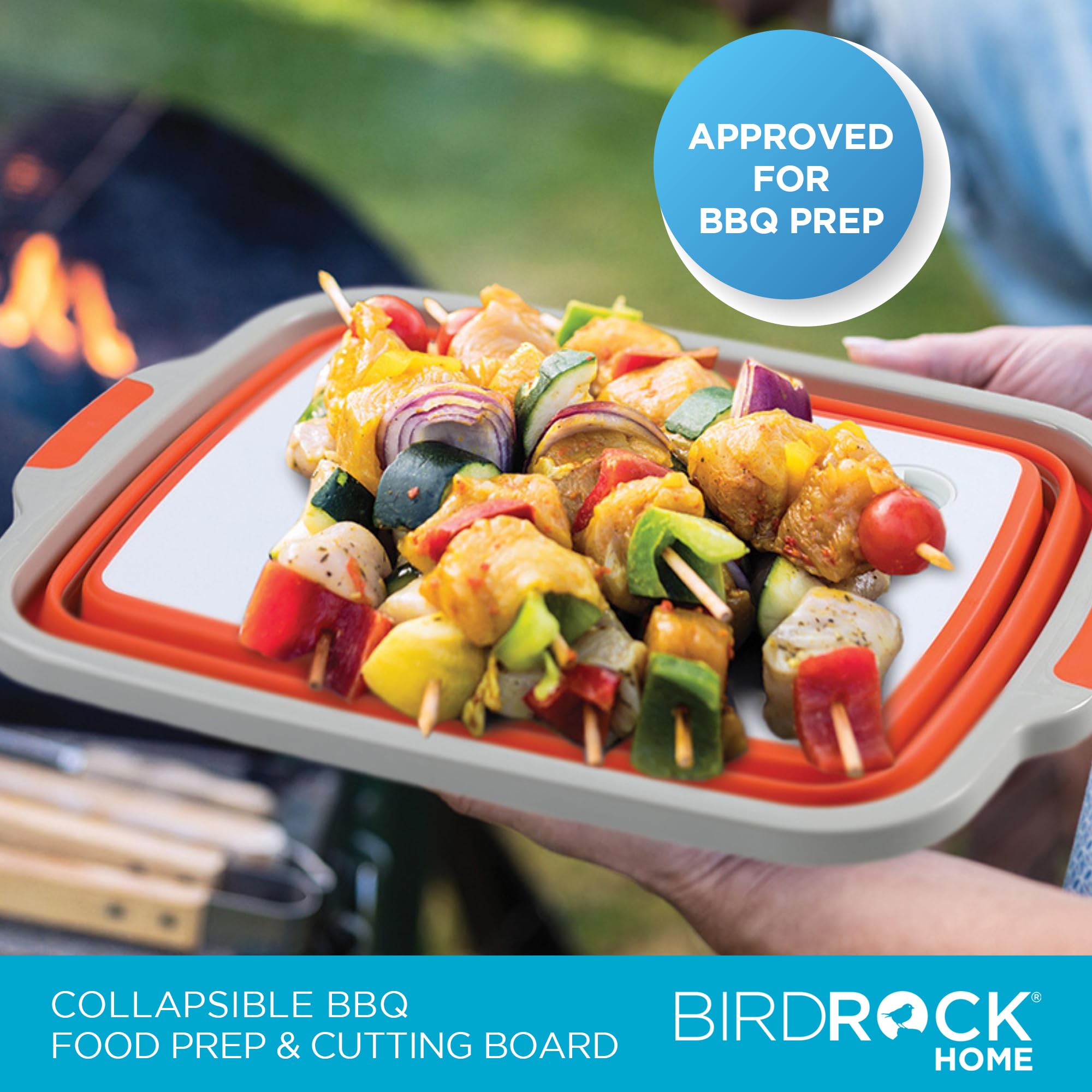 BIRDROCK HOME planche surface coupe intégrée pour préparation sûre