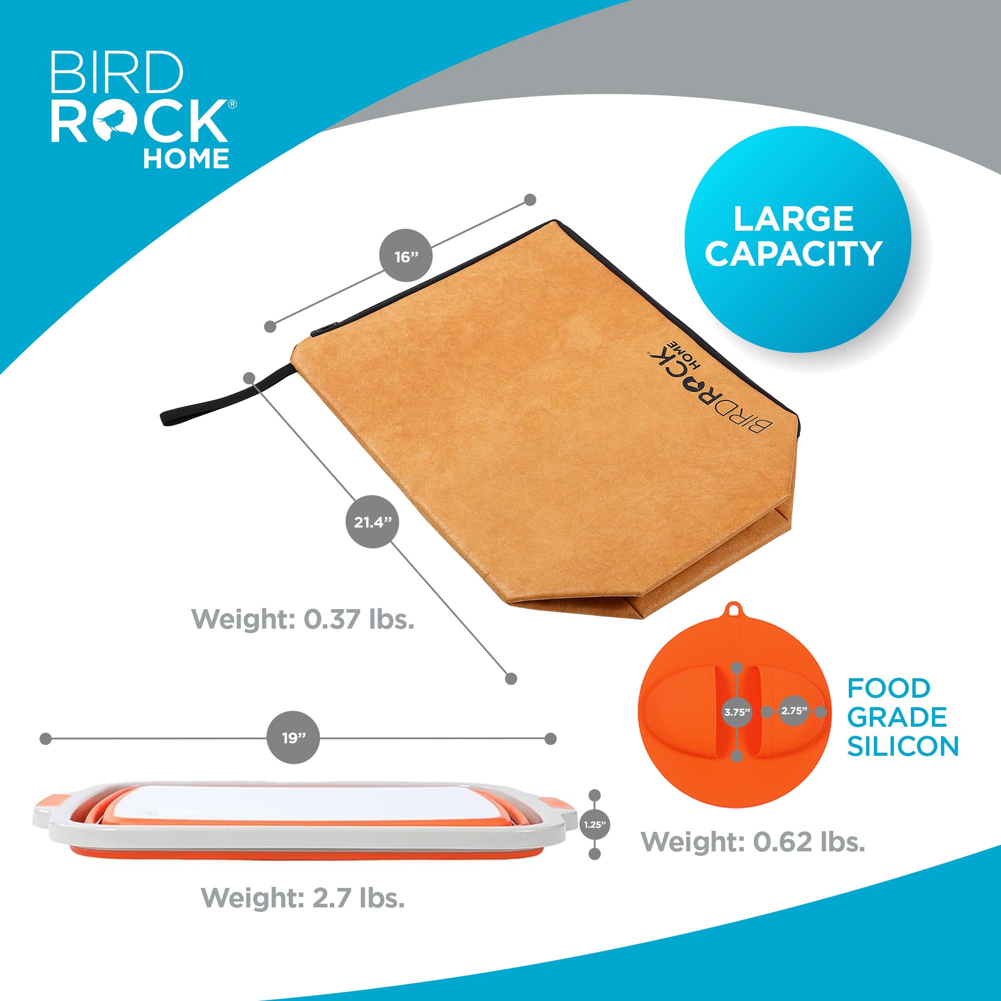 BIRDROCK HOME sac de repos pour viande conservant jus
