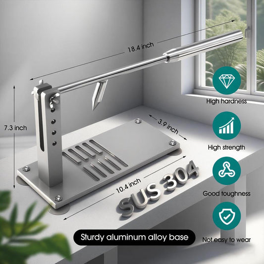 BIUWING base en aluminium avec encoches pour positionner coquilles