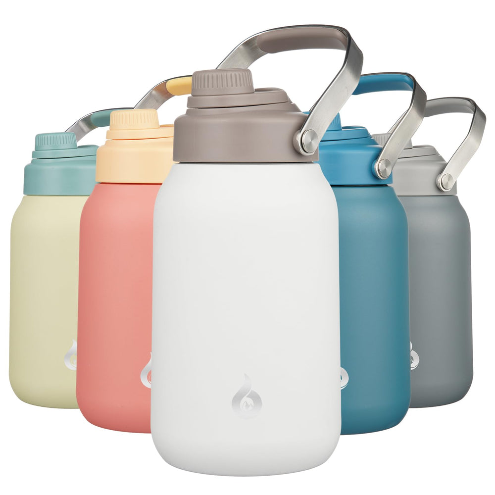 BJPKPK vue face avant de la gourde grande capacité — tenue fiable
