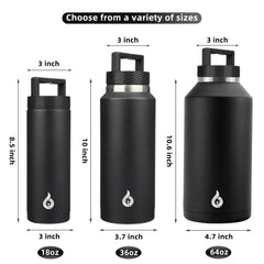 BJPKPK détail du bouchon étanche avec boucle silicone anti-fuite