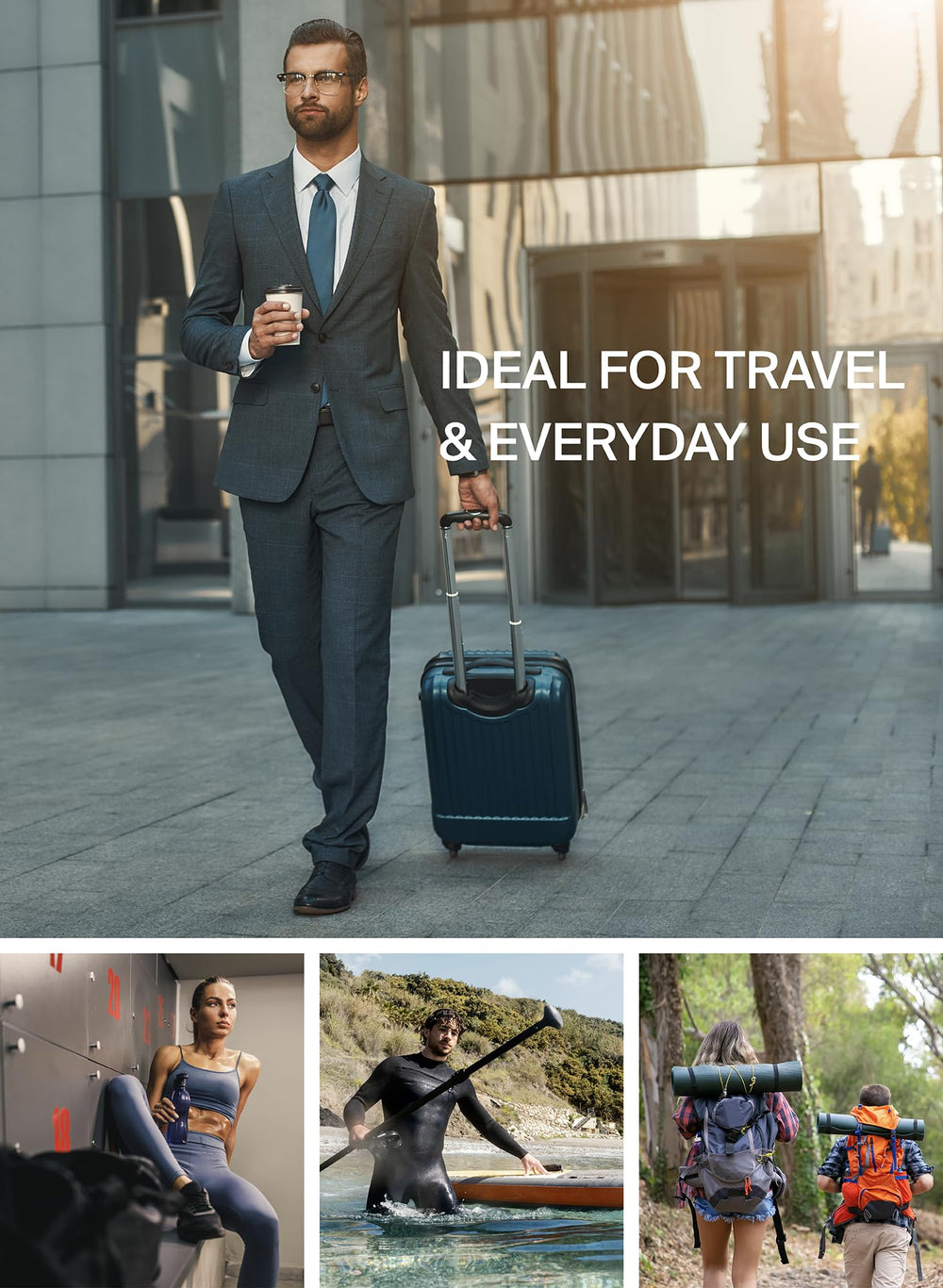 BlackVoyage pompe sans fil compacte montrant facilité d'utilisation et recharge USB-C