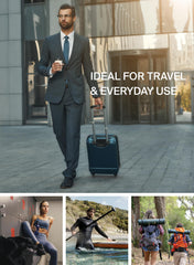BlackVoyage pompe sans fil compacte montrant facilité d'utilisation et recharge USB-C