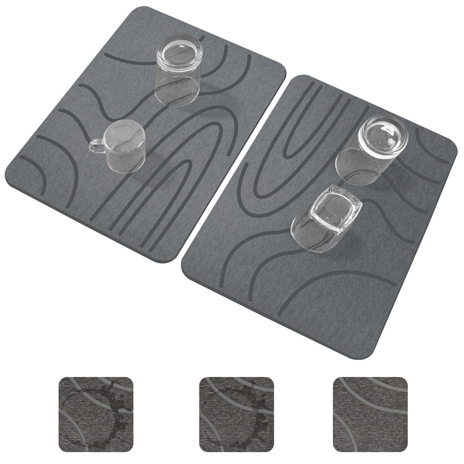 Blaithom tapis face avant pack montrant design moderne et gains de place