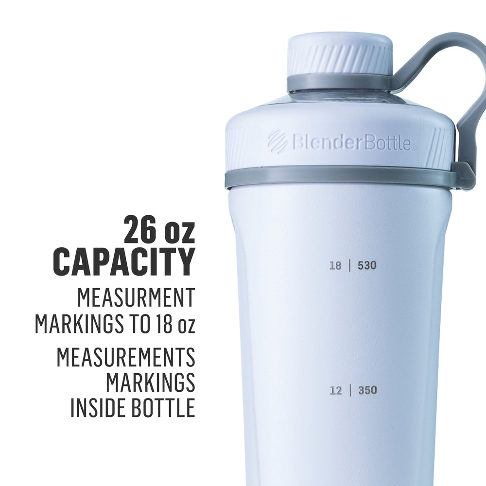BlenderBottle Radian bouchon et bec centraux pour boire sans fuite