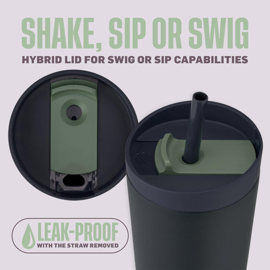 BlenderBottle bouchon à vis serré garantissant une fermeture étanche