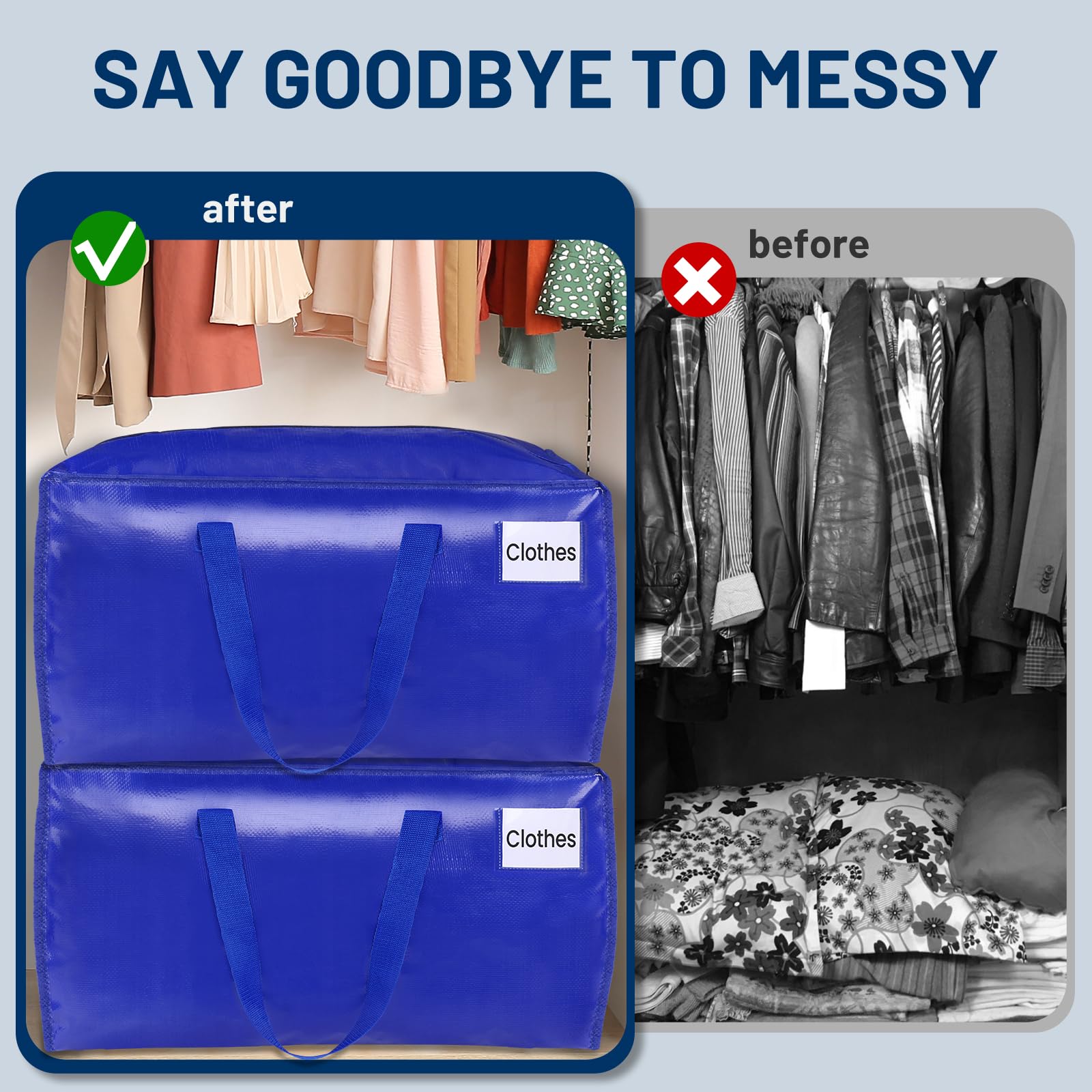 BlissTotes sac plié compact pour rangement gain de place