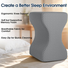 BlissTrends coussin utilisé au lit stabilise hanches pour meilleur alignement