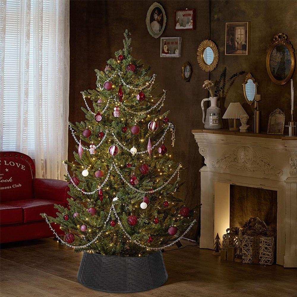 Blissun ambiance salon décorée, finition propre pour décor de Noël