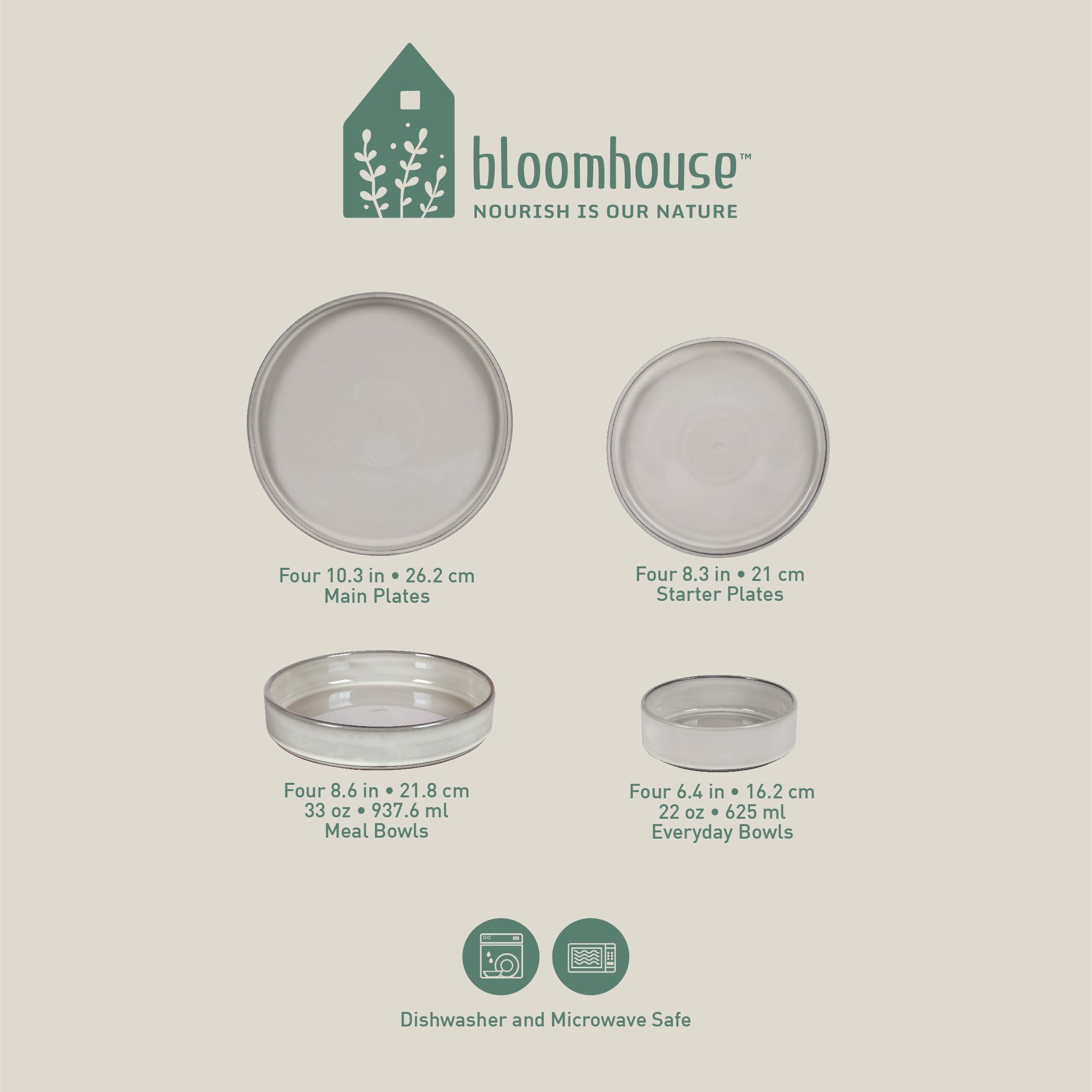 bloomhouse gros plan d'un bol montrant inclusions et résistance à l'usage
