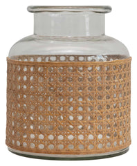 Bloomingville vase profil avec fleurs sèches apportant chaleur décorative