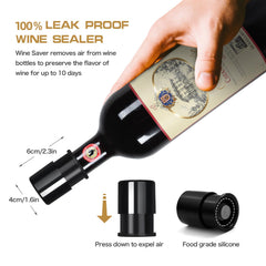 BLUBYEES en usage versant du vin pour un service propre et précis