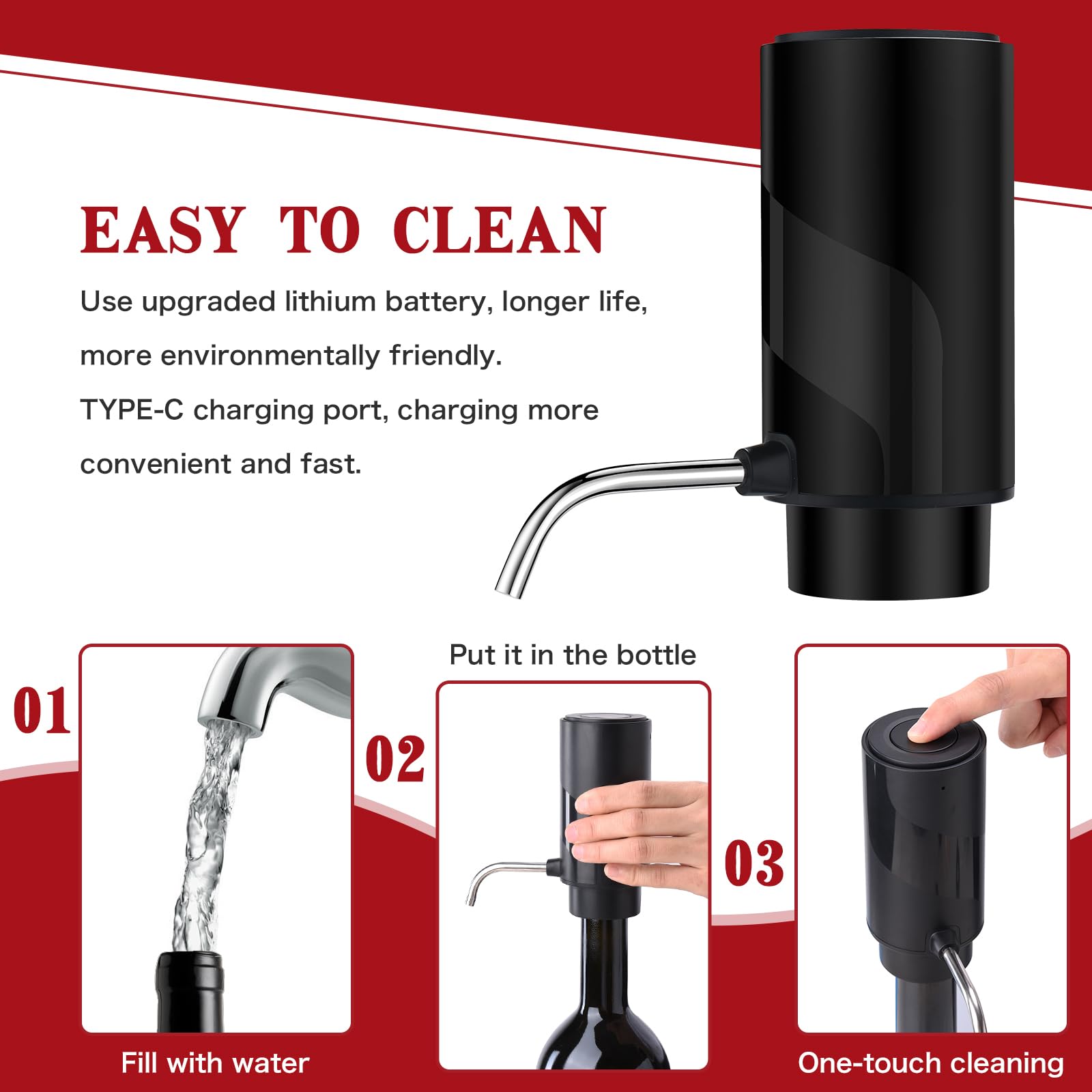 BLUBYEES tube inséré dans une bouteille montrant une installation simple et sûre