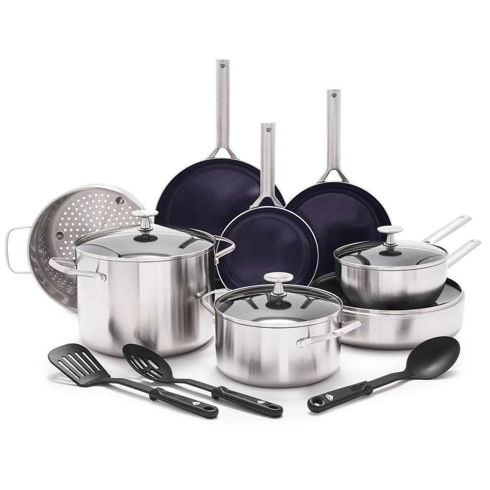 Blue Diamond vue face avant du set complet montrant robustesse et organisation