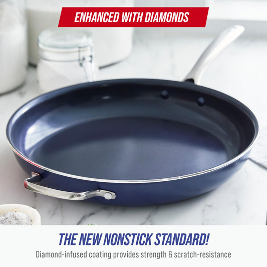 Blue Diamond gros plan du revêtement diamond-infused montrant durabilité