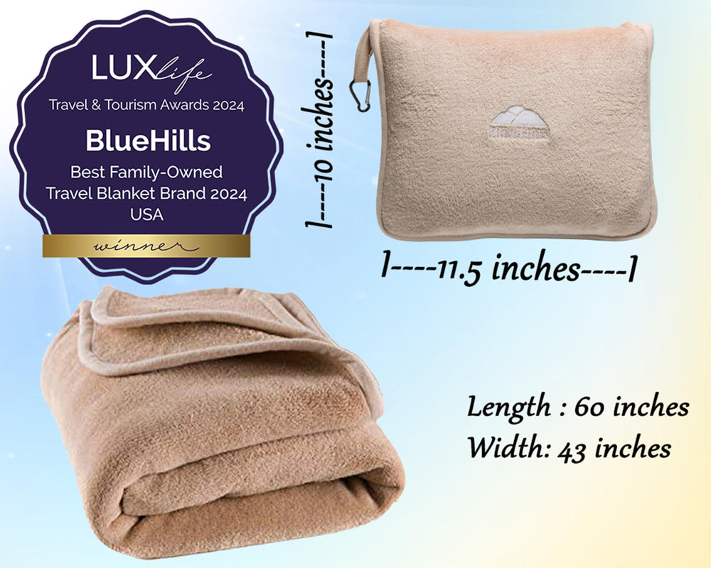 BlueHills mousqueton accroché à un sac à dos, mains libres pratique