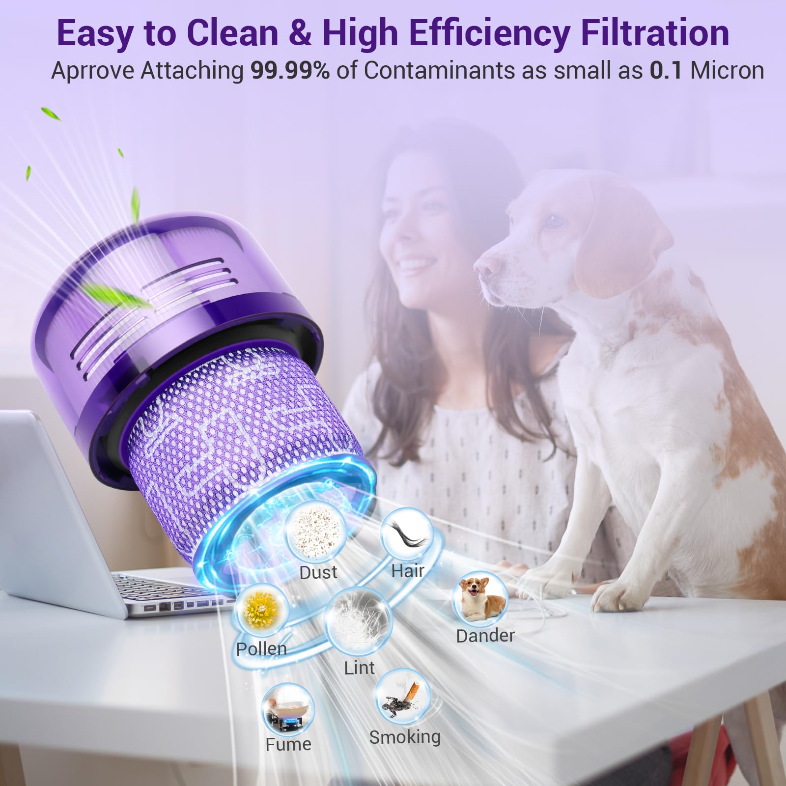 Bluevisk kit complet avec brosse facilitant le nettoyage et l’entretien