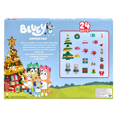 Bluey accessoires gros plan montrant pièces variées pour décorer